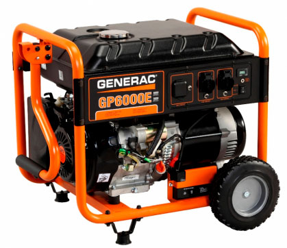 Генератор Generac GP6000E в аренду Энгельсе — «Стройка-Аренда»