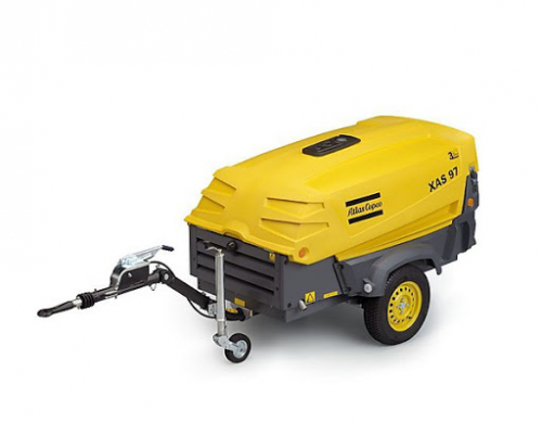 Дизельный компрессор Atlas Copco XAS 97 в аренду Энгельсе — «Стройка-Аренда»