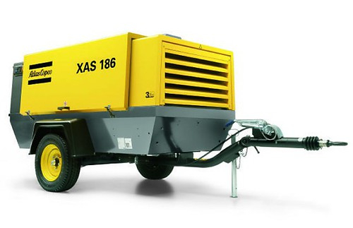 Дизельный компрессор Atlas Copco XAS 186 в аренду Энгельсе — «Стройка-Аренда»