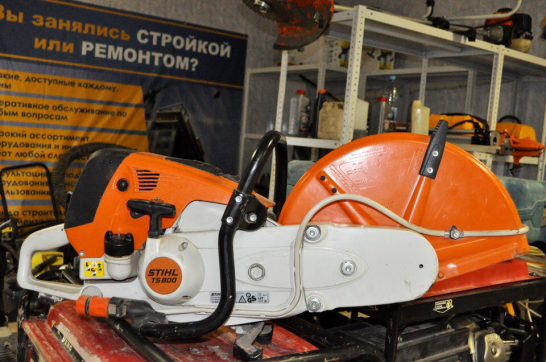 Бензорез Stihl TS800 в аренду Энгельсе — «Стройка-Аренда»